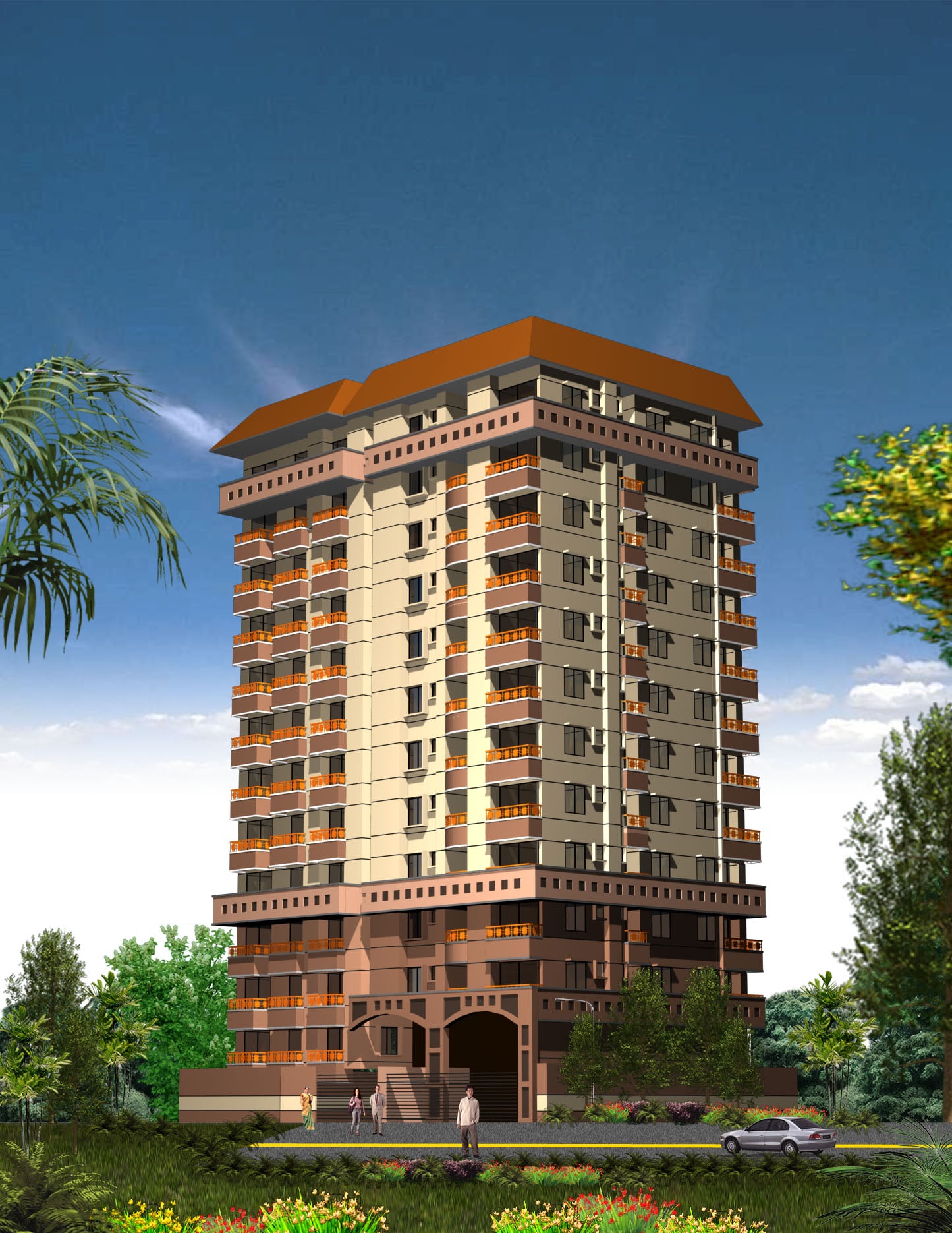 Shariatullah Tower, residential project